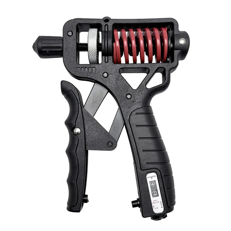 HandGrip™ – Ergonomisk Handtränare med Räknare (5–165 kg)