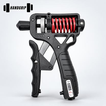 HandGrip™ – Ergonomisk Handtränare med Räknare (5–165 kg)